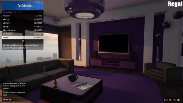 Gta5 アパートのスタイル 内装全種類一覧 画像 動画あり グランド セフト オート5写真大好きブログ Gta5攻略情報ほか