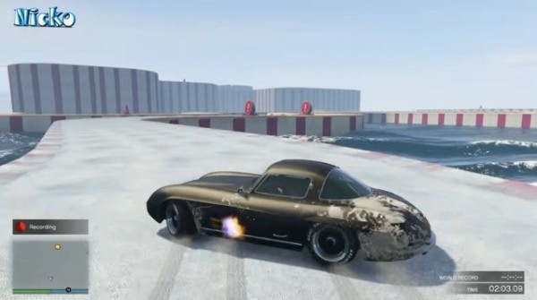 Gta5 消される前にダウンロード 究極の 雪上ドリフト レースが公開 動画あり グランド セフト オート5写真大好きブログ Gta5攻略情報ほか