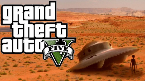 Gta5 Ufo Vs Buzzard Dog Fight Ufoとバザードで空戦してみた Gtav 実況プレイ Youtube