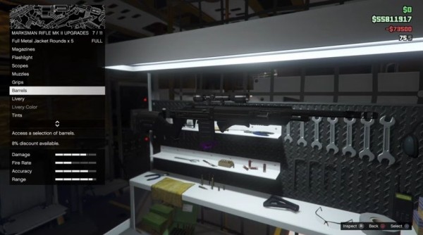 Gta5 あの マークスマンライフル が Mk2武器 になり覚醒 動画あり 強盗ドゥームズデイアップデート グランド セフト オート 5写真大好きブログ Gta5攻略情報ほか