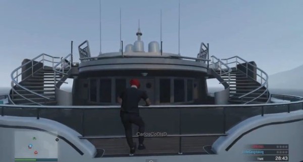 Gta5 大型ヨット ディグニティ の船内に入れる改造ジョブ 強盗ミッション グランド セフト オート5写真大好きブログ Gta5攻略情報ほか