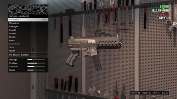 Gta5 Smg Mk2 武器性能 価格 モデル アタッチメント一覧 動画あり