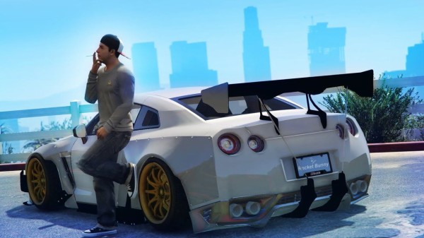 Gta5 日産 Gtr R35 が魅せる神業ドリフト動画が話題に グランド セフト オート5写真大好きブログ Gta5攻略情報ほか