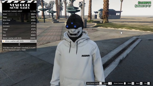 Gta5 絵文字 や ローポリゴンの動物 など カジノ強盗アップデート で100種類を超える マスク が登場 動画あり グランド セフト オート5写真大好きブログ Gta5攻略情報ほか