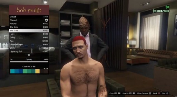 Gta5 Ps4版の美容室 髪色 胸毛 カラーコンタクト 他一覧 オンライン グランド セフト オート5写真大好きブログ Gta5 攻略情報ほか