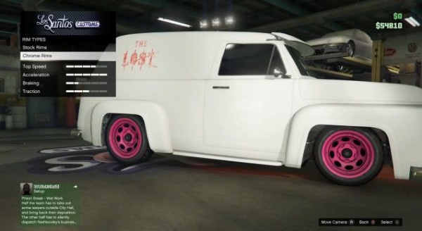 GTA5】クロームリムにホイールカラーを上塗りするグリッチ【タイヤ