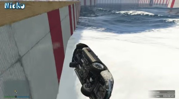 Gta5 消される前にダウンロード 究極の 雪上ドリフト レースが公開 動画あり グランド セフト オート5写真大好きブログ Gta5攻略情報ほか