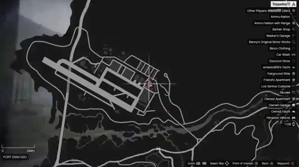 Gta5 軍基地に存在する 整備ガレージ の場所 動画あり グランド セフト オート5写真大好きブログ Gta5攻略情報ほか