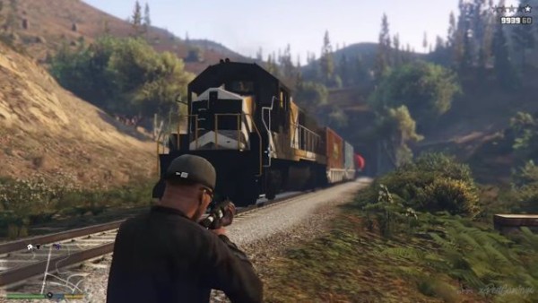 Gta5 遂に出た 無敵の 電車 を止める方法 動画あり グランド セフト オート5写真大好きブログ Gta5攻略情報ほか