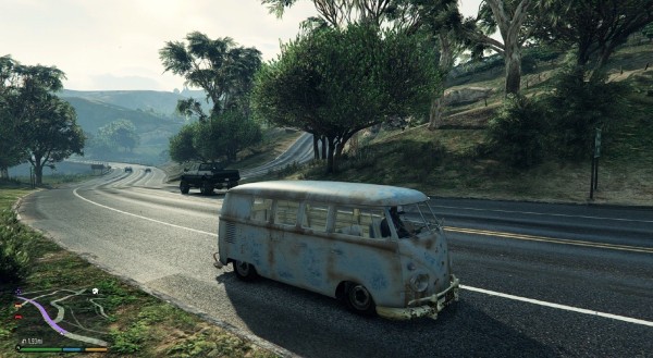 Gta5 Pc版 実車mod フォルクスワーゲン バス タイプ2 登場 渋い グランド セフト オート5写真大好きブログ Gta5攻略情報ほか