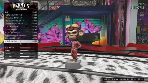 GTA5】「装飾：ボブルヘッド」全種類一覧（画像あり）【内装カスタム
