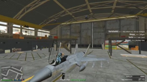 Gta5 さすが ミリタリーアップデート 軍基地から超簡単に 戦闘機 を盗む新しい方法 動画あり グランド セフト オート5写真大好きブログ Gta5攻略情報ほか