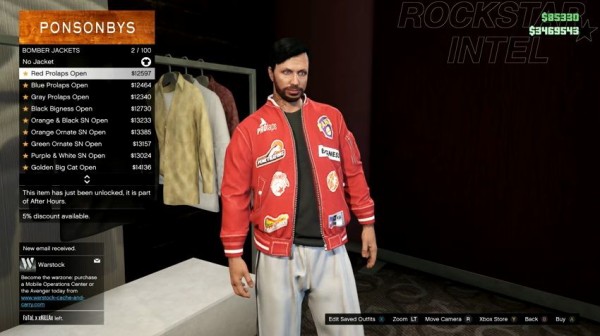 Gta5 今すぐ服屋へ ナイトライフアップデート 高級な服装が大量実装 全種類動画あり グランド セフト オート5 写真大好きブログ Gta5攻略情報ほか