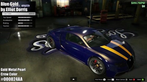 Gta5 最新 かっこいい 激レアペイントカラー レシピ一覧 動画あり グランド セフト オート5写真大好きブログ Gta5攻略情報ほか