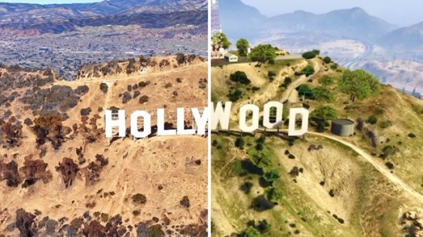 Gta5 最新 グーグルアース と ロスサントス 衝撃の比較映像が公開 動画あり グランド セフト オート5写真大好きブログ Gta5 攻略情報ほか