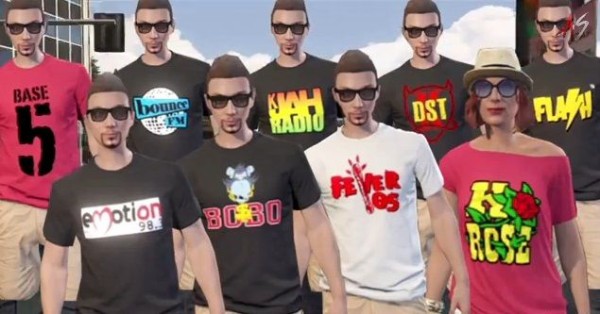 Gta5 隠し衣装 ラジオtシャツ 全種類を入手できるグリッチ方法 パッチ1 15対応 グランド セフト オート5写真大好きブログ Gta5 攻略情報ほか