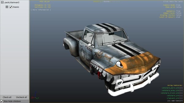 Gta5 既存車 スラムバン のローライダーが追加 ローライダーズアップデートpart2 情報流出 画像 動画あり グランド セフト オート5写真大好きブログ Gta5攻略情報ほか