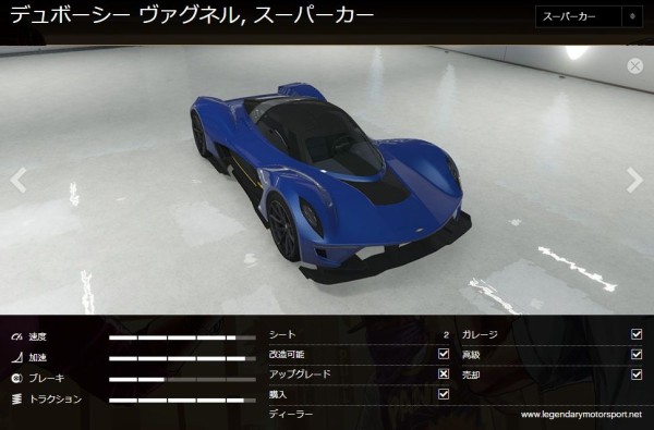 Gta5 S80rr 性能 価格 モデルほか 乗り物データ グランド セフト オート5写真大好きブログ Gta5攻略情報ほか