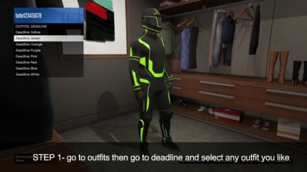 Gta5 新服装 デッドラインコスチューム の 光るパンツ だけ使用する方法 動画あり グランド セフト オート5写真大好きブログ Gta5攻略情報ほか