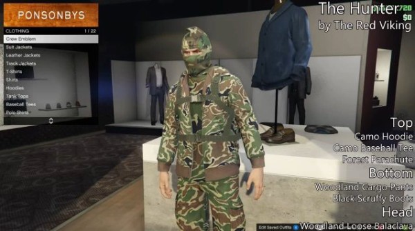 gta5 自衛隊 オファー 服