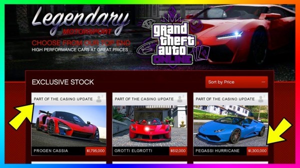 Gta5 カジノアップデートではスーパーカーが大量に登場する 有名リーク者が断言 動画あり グランド セフト オート5写真大好きブログ Gta5攻略情報ほか