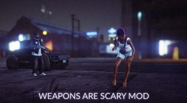 Gta5 Pc版 過剰なリアル化mod Weapons Are Scary 登場 動画あり グランド セフト オート5写真大好きブログ Gta5 攻略情報ほか