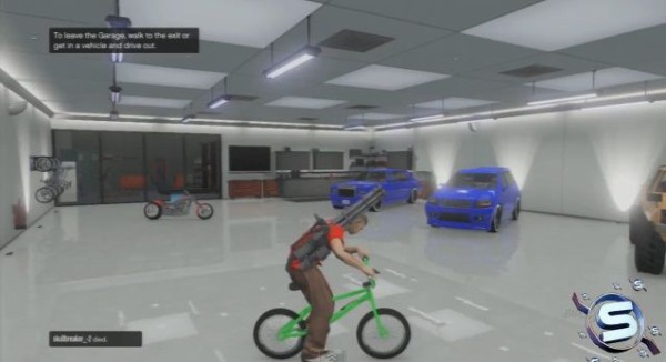 gta5 オンライン 自転車 ガレージ