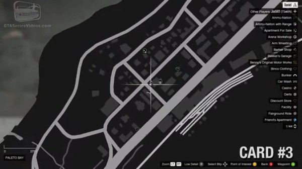 Gta5 秘密のトランプ の場所一覧 動画あり グランド セフト オート5写真大好きブログ Gta5攻略情報ほか