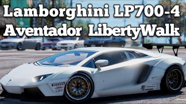 Gta5 Pc版 実車mod ランボルギーニ アヴェンタドール Lp700 4 Libertywalk仕様 登場 グランド セフト オート5写真大好きブログ Gta5攻略情報ほか