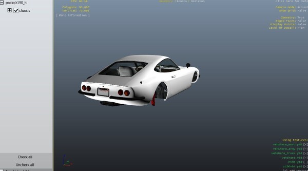 Gta5 190z 日産 フェアレディzの 価格 カスタム が判明 プレイ動画あり 未実装乗り物 流出情報 グランド セフト オート5写真大好きブログ Gta5攻略情報ほか