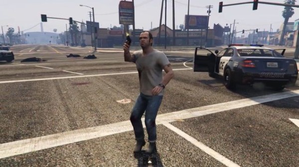 Gta5 Pc版 最新 ギャングスターエイムmod 射撃を片手撃ちに変更 グランド セフト オート5写真大好きブログ Gta5攻略情報ほか