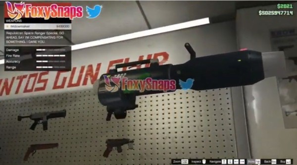 Gta5 来たる レーザー銃 3種類の ダメージ 検証映像が登場 気になる販売価格の一覧も 動画あり グランド セフト オート5写真大好きブログ Gta5攻略情報ほか