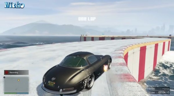 Gta5 消される前にダウンロード 究極の 雪上ドリフト レースが公開 動画あり グランド セフト オート5写真大好きブログ Gta5攻略情報ほか