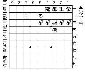 詰将棋並べ５９ １９手詰 待宵第40番 磊落 らいらく