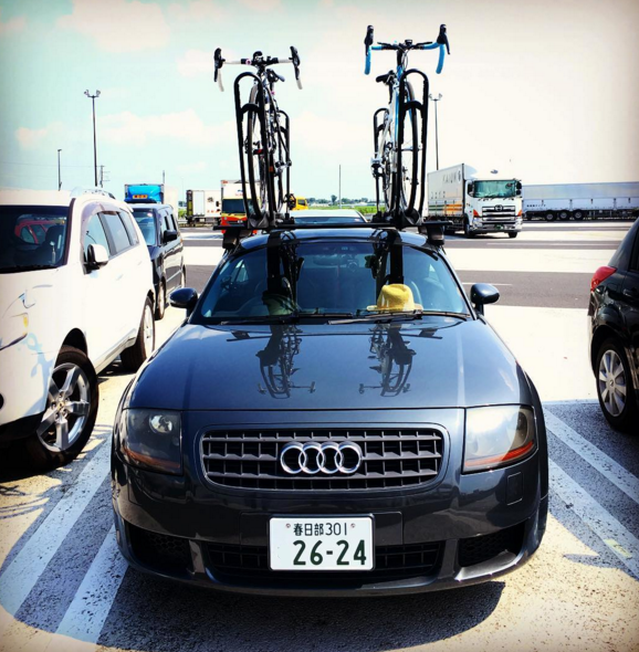 Audi TT Coupeに自転車を載せよう 2.0 : hyena said