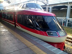 鉄道部品　小田急電鉄　ロマンスカー　車号板　7000系 Yahoo!オークション -「小田急」(その他) (廃品、放出品)の落札