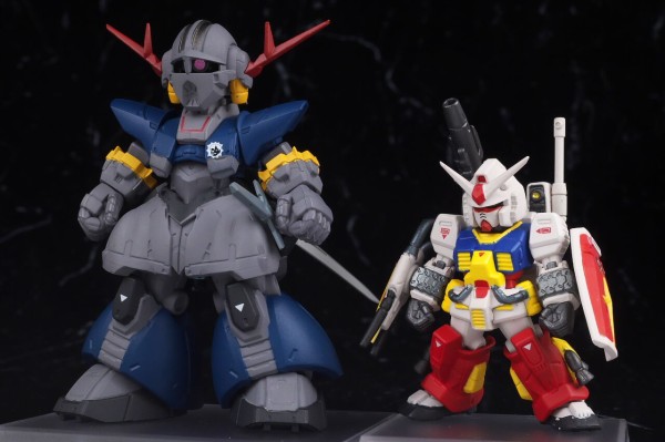 FW GUNDAM CONVERGE CORE パーフェクトガンダム＆パーフェクトジオングセット レビュー : はっちゃか