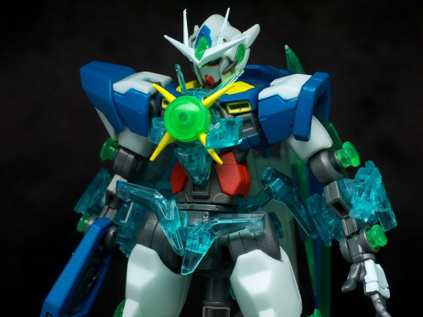BANDAI - ROBOT魂　ダブルオークアンタ(クアンタムバーストVer.)ブラックライト台座 ROBOT魂 ダブルオークアンタ(クアンタムバーストVer.) ブラック