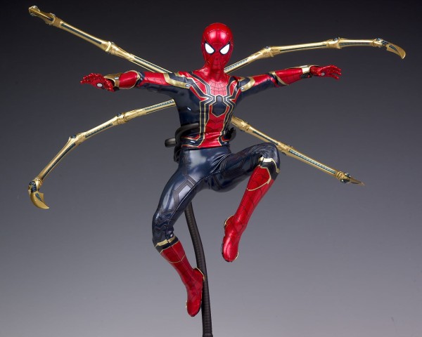 ホットトイズ　スパイダーマン　欠品あり　アイアンスパイダー 限定販売】ビデオゲーム・マスターピース 1/6 スパイダーマン