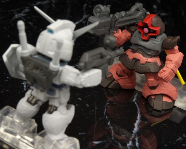 FW GUNDAM CONVERGE COMPLETE BOOK付録 G-3ガンダム＆シャア専用