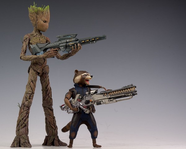 ホットトイズ　グルート&ロケット　インフィニティ・ウォー ホットトイズ アベンジャーズ/インフィニティ・ウォー グルート