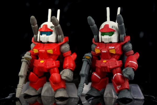 FW GUNDAM CONVERGE：CORE 連邦軍3体セット レビュー : はっちゃか