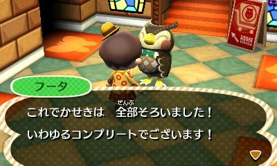 ゲーマー妻 コンプリート とび森日記その55 箱入りゲーマー夫婦