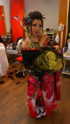 成人式 花魁スタイル Hair Make Clutch