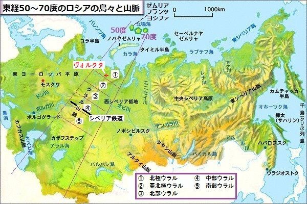 世界の山ウエブで放浪 その27 ウラル山脈など 2 白山神駈道の風