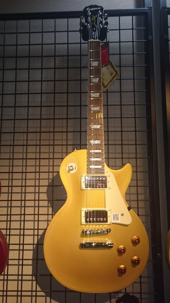 Epiphone Les Paul Gold Top が入荷いたしました。 : 音の博信堂のブログ