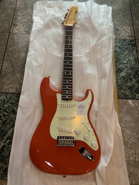 Fender MIJ Traditional 60s Stratocaster Fiesta Redが入荷しま Fender MIJ Traditional 60s Stratocaster Fiesta Redが入荷しま