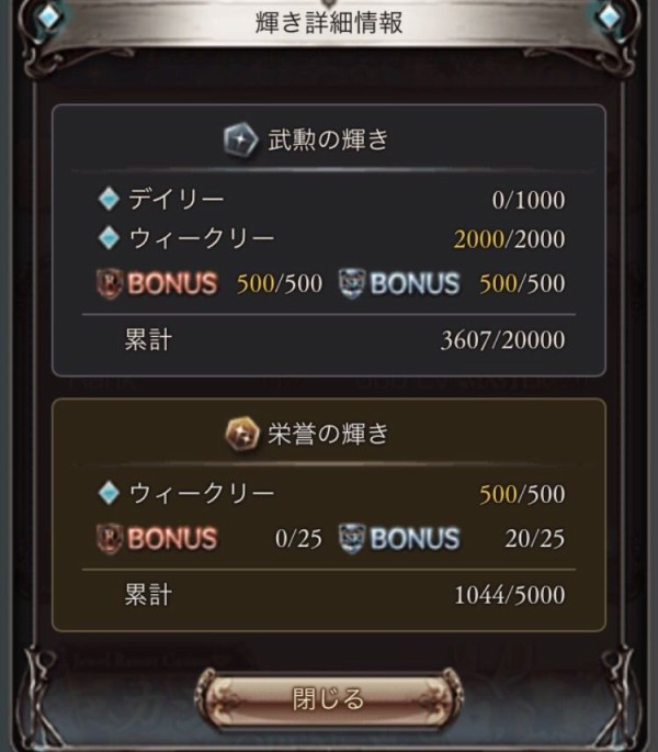 グラブル 武勲の輝き 毎月100ポイントを貯める方法 ちはやぶるのグラブルlife