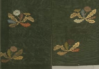 蒲公英文様 - 長絹（能衣装） : 着物のよろず 針箱