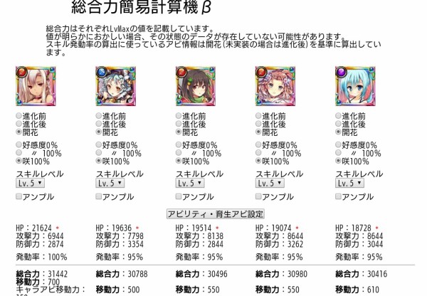 花騎士 スキル発動率の計算 フラワーナイトガール攻略2chまとめ速報 花騎士 スキル発動率の計算 フラワーナイトガール攻略2chまとめ速報